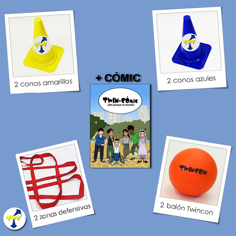 Pack Completo Twincon y Cómic + Cuaderno Docente