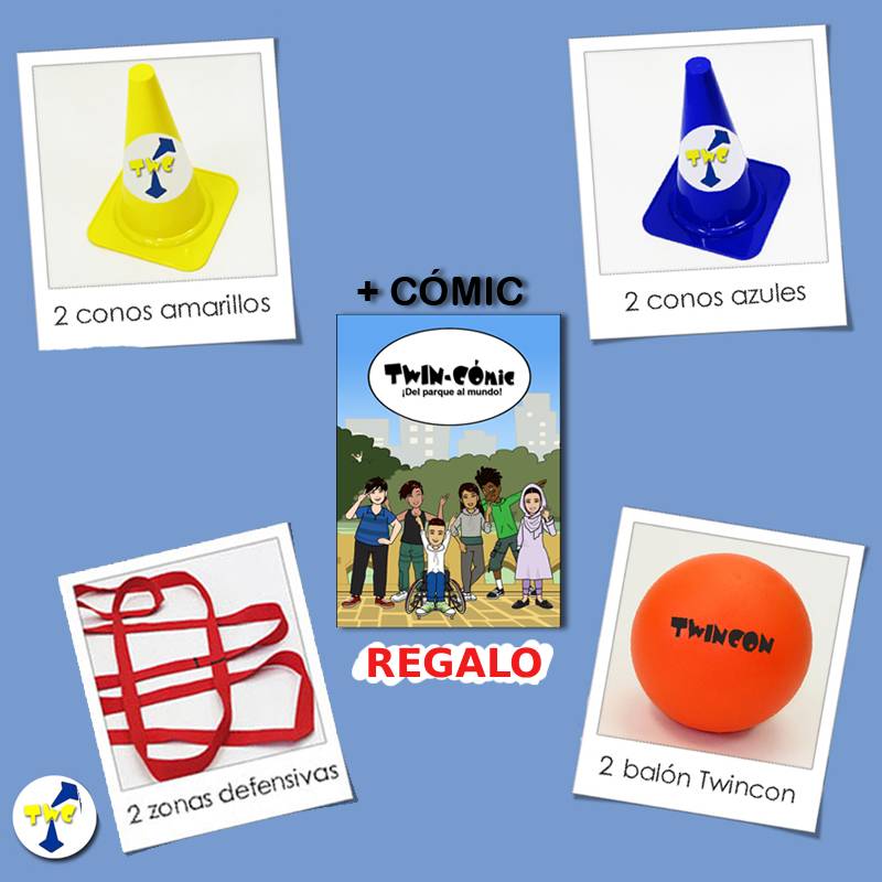 Pack Completo Twincon + REGALO Cómic y Cuaderno Docente